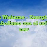 Alga Wakame – Energiza tu metabolismo con el café del mar