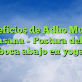 Beneficios de Adho Mukha Svanasana – Postura del perro boca abajo en yoga