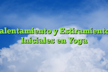 Calentamiento y Estiramientos Iniciales en Yoga